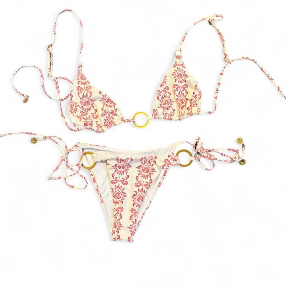 Floral Print Bikini Set